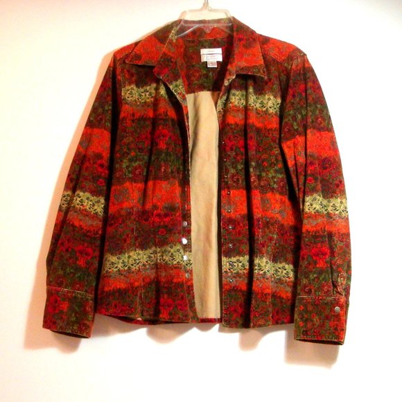 Autumn Corduroy Shackette Christopher & Banks Shirt Jacket - Picture 4 of 5